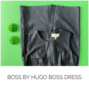 Hugo Boss Women's Gray Dress